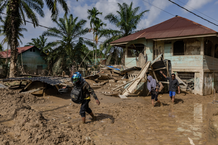 Aftermath Flash Floods in Indonesia's Sumatra