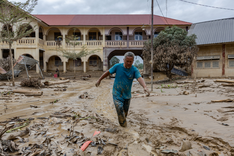 Aftermath Flash Floods in Indonesia's Sumatra
