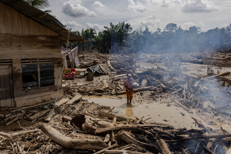 Aftermath Flash Floods in Indonesia's Sumatra