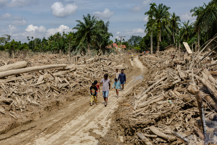 Aftermath Flash Floods in Indonesia's Sumatra